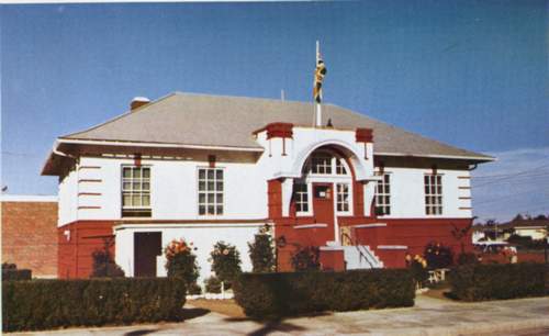 The Courthouse was used as the Town Office as seen here in 1955.