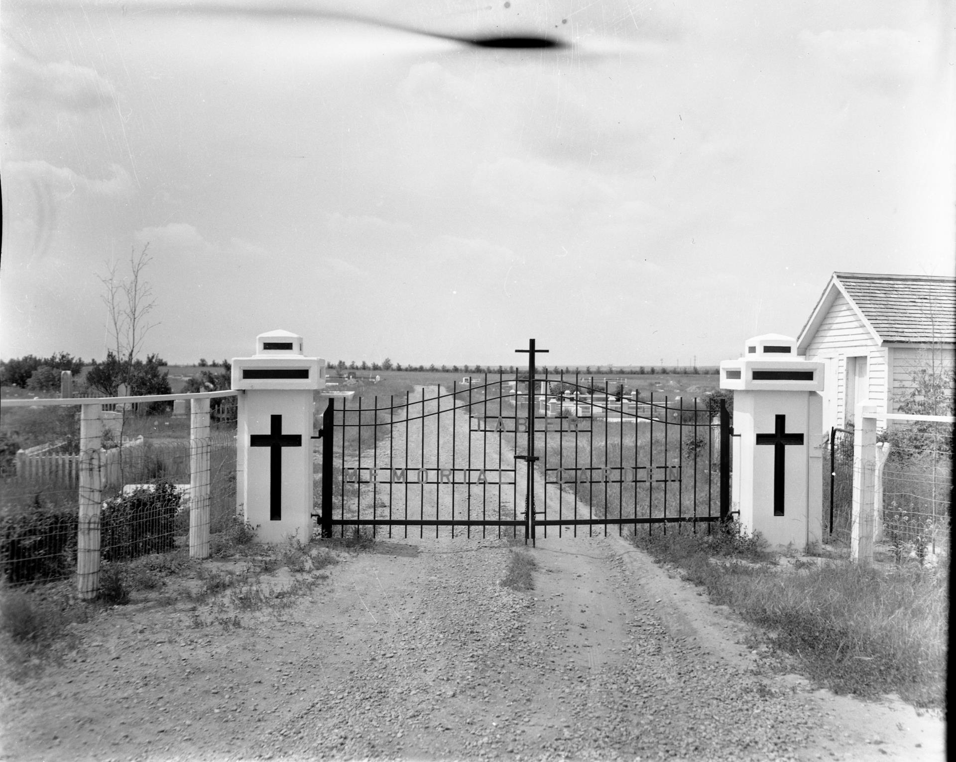 Taber Memorial Gardens Historic Gates