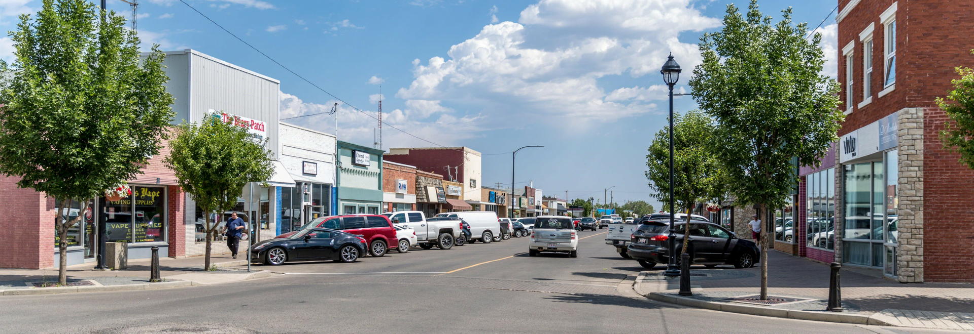 Downtown Taber Wide