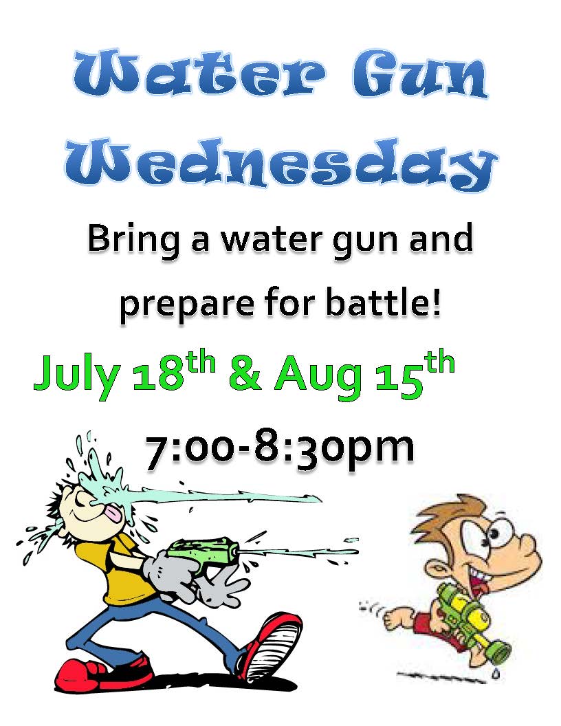 Water Gun Wednesday Poster 2