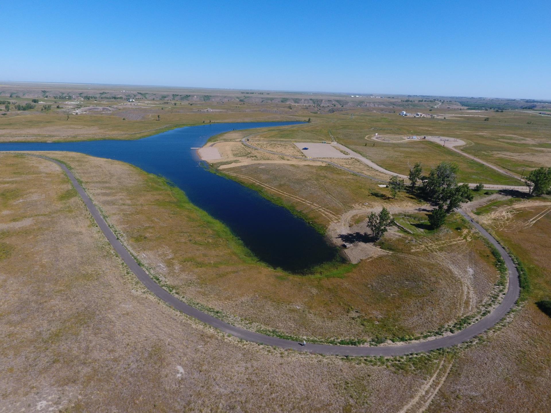 Trout Pond Aerial View 2018