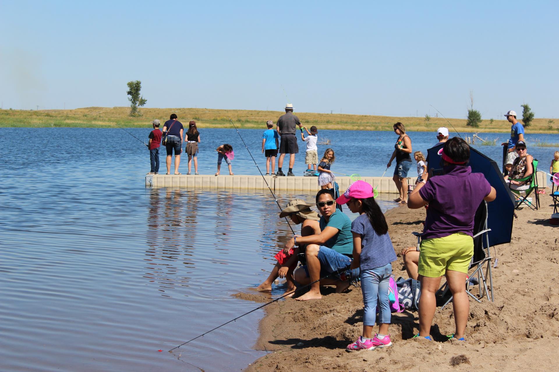 Taber Trout Pond 2018 Kids Can Catch Event