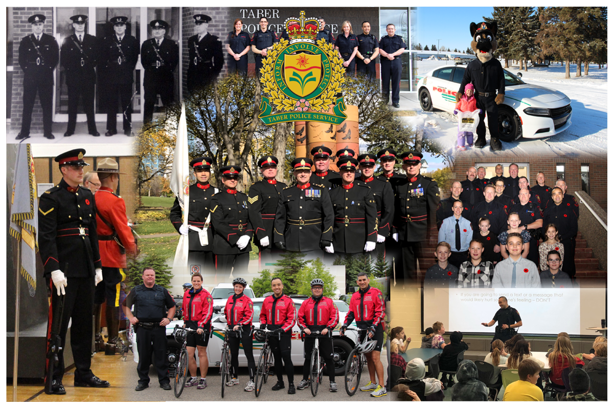 Taber Police Service Collage