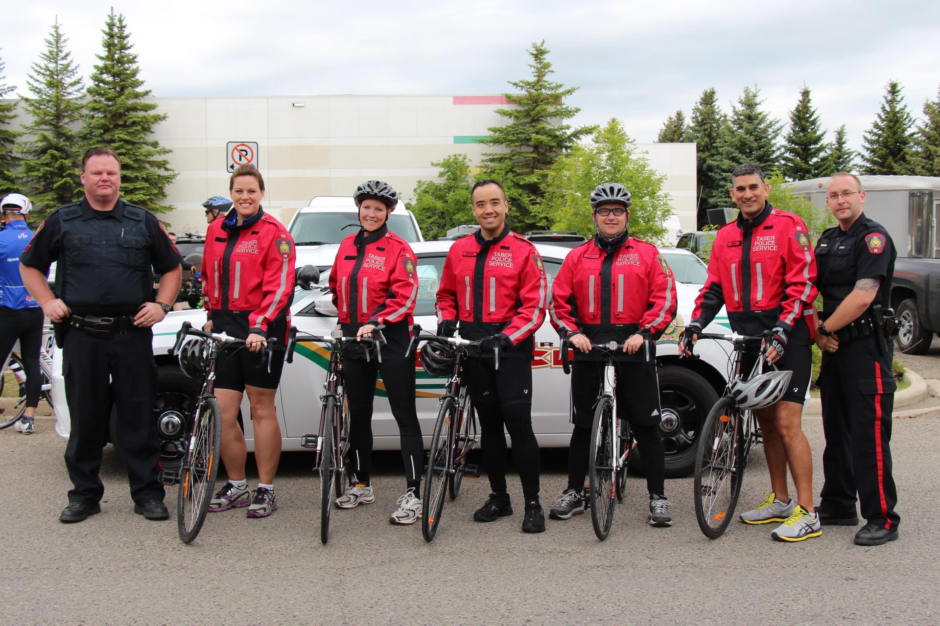 TPS Officers on Bikes